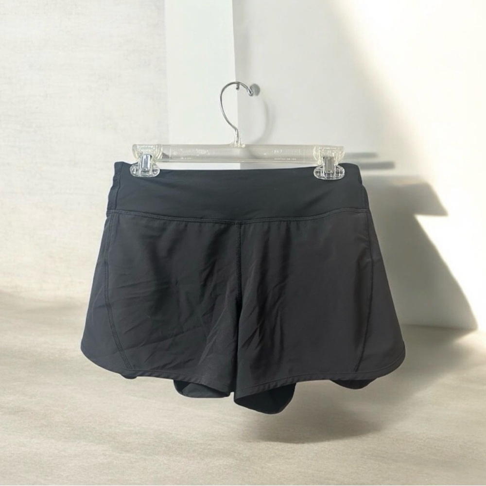 Lululemon Performance Running Split Shorts Size L… - image 1